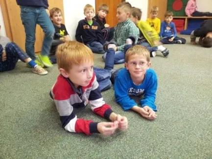 Běžný den v ŠD u druháků - prosinec, leden