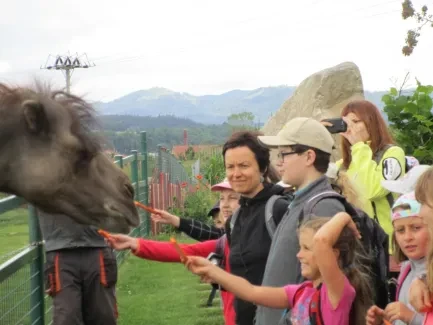 Škola v přírodě 1. A, 2. B, 4. A - Broumov (část 1)