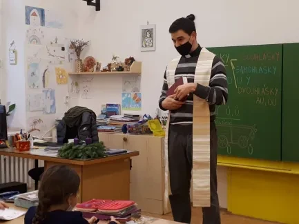 Žehnání adventních věnců