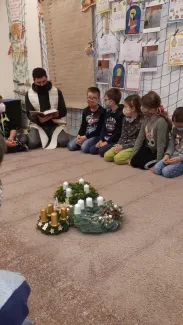 Žehnání adventních věnců