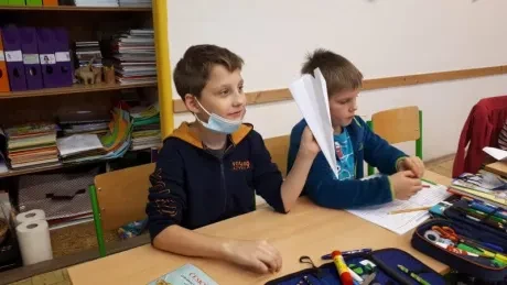 Žehnání adventního věnce_3. A a 7. B