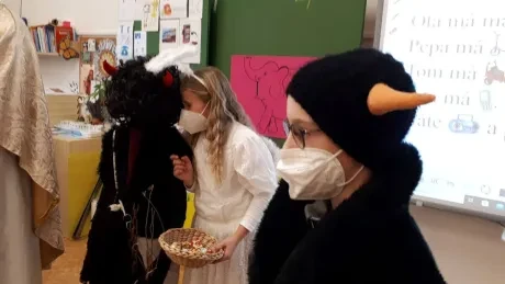 Mikuláš, andělé, čerti