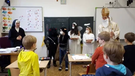 Mikuláš, andělé, čerti