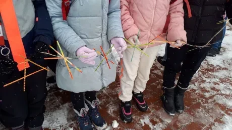 ZOO zdobení vánočních stromečků