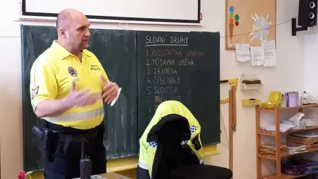 Městský strážník ve 3. A