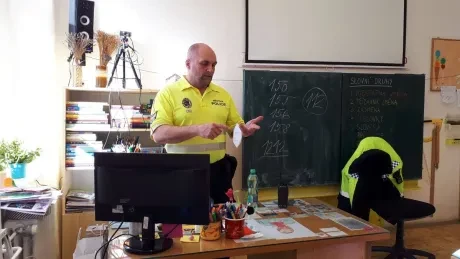 Městský strážník ve 3. A