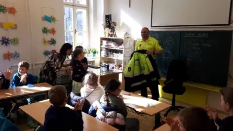 Městský strážník ve 3. A