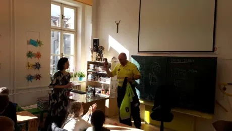 Městský strážník ve 3. A
