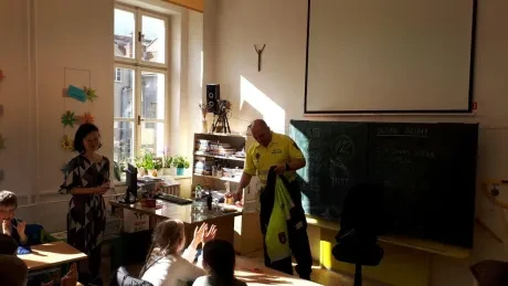 Městský strážník ve 3. A