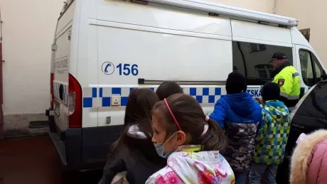 Městský strážník ve 3. A