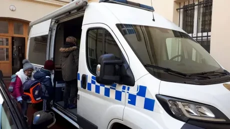 Městský strážník ve 3. A