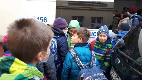 Městský strážník ve 3. A