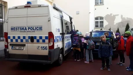 Městský strážník ve 3. A