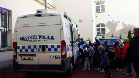 Městský strážník ve 3. A