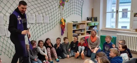 Žehnání adventních věnců