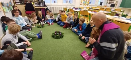 Žehnání adventních věnců