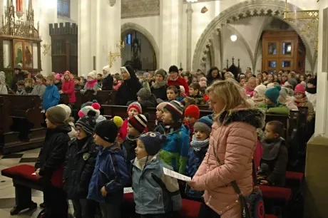 Mše svatá před Vánocemi