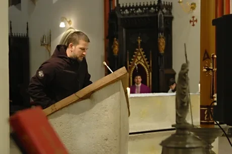 Mše svatá před Vánocemi