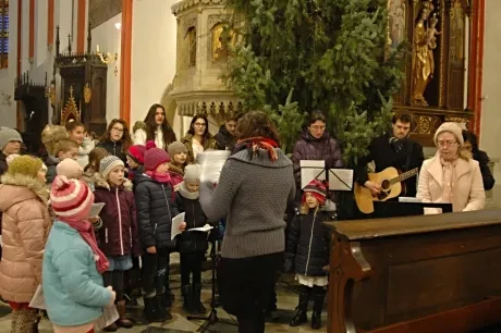 Mše svatá před Vánocemi