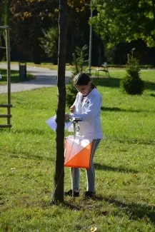 Liga škol_Orientační běh