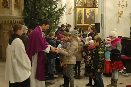 Mše svatá před Vánocemi