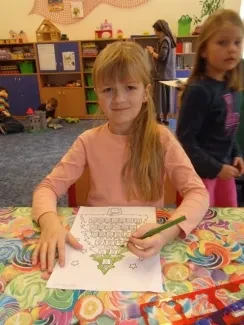 Vánoční putování v ŠD u prvňáků