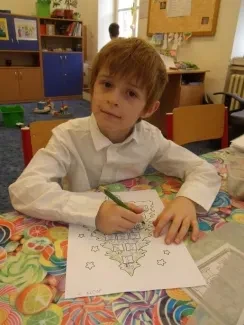 Vánoční putování v ŠD u prvňáků