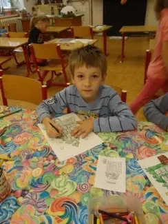 Vánoční putování v ŠD u prvňáků