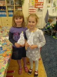 Vánoční putování v ŠD u prvňáků