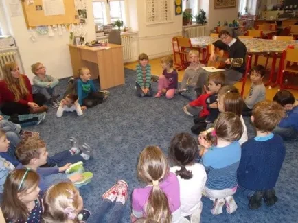 Vánoční putování v ŠD u prvňáků