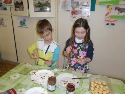 Vánoční putování v ŠD u prvňáků