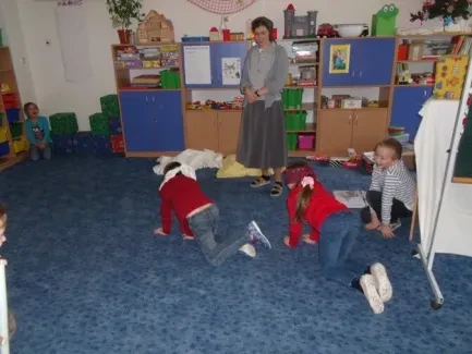 Vánoční putování v ŠD u prvňáků