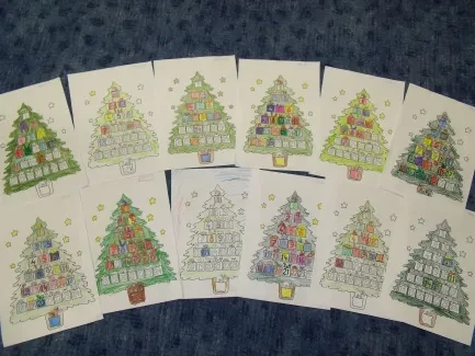 Vánoční putování v ŠD u prvňáků