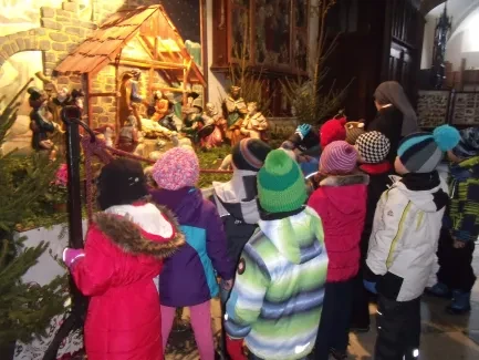 Vánoční putování v ŠD u prvňáků