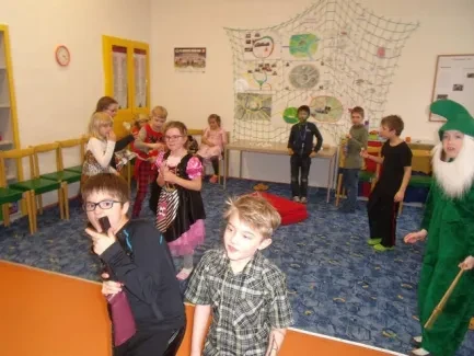 Karneval v ŠD u třeťáků