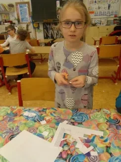 Postní cesta v ŠD u prvňáků