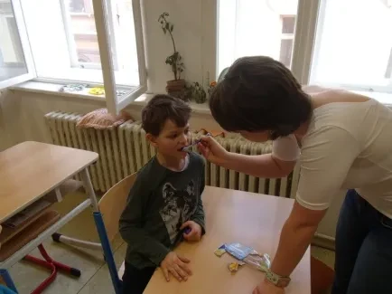 Přednáška o zubní hygieně v ŠD