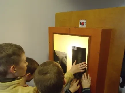 ŠD prvňáků na výstavě Hry a klamy ve vědecké knihovně