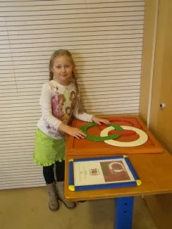 ŠD prvňáků na výstavě Hry a klamy ve vědecké knihovně