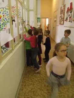 Postní cesta v ŠD u prvňáků
