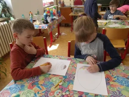 Postní cesta v ŠD u prvňáků