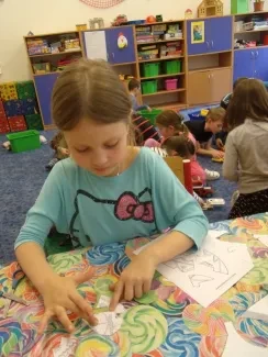 Postní cesta v ŠD u prvňáků