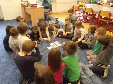 Postní cesta v ŠD u prvňáků