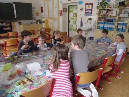 Postní cesta v ŠD u prvňáků