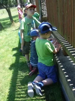 Putování s hradeckými lvy do kláštera - ŠD 1.tř.