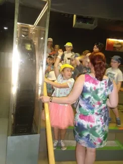 Výlet 1. A - Hučák, projížďka lodí