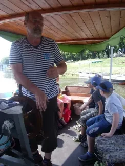 Výlet 1. A - Hučák, projížďka lodí