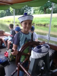 Výlet 1. A - Hučák, projížďka lodí