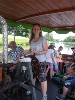 Výlet 1. A - Hučák, projížďka lodí