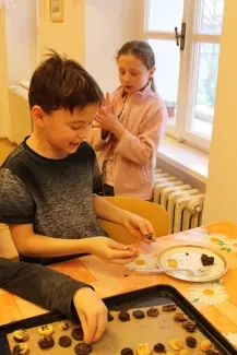 Pečení sušenek 3. A